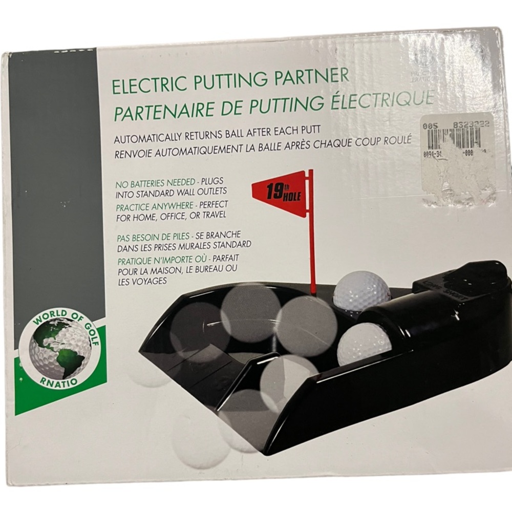 World of Golf Electric Putting Partner New